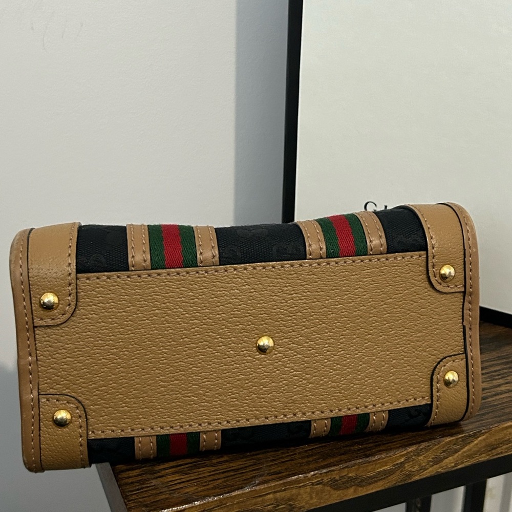 Gucci Mini GG Canvas Bauletto - Picture 10 of 15